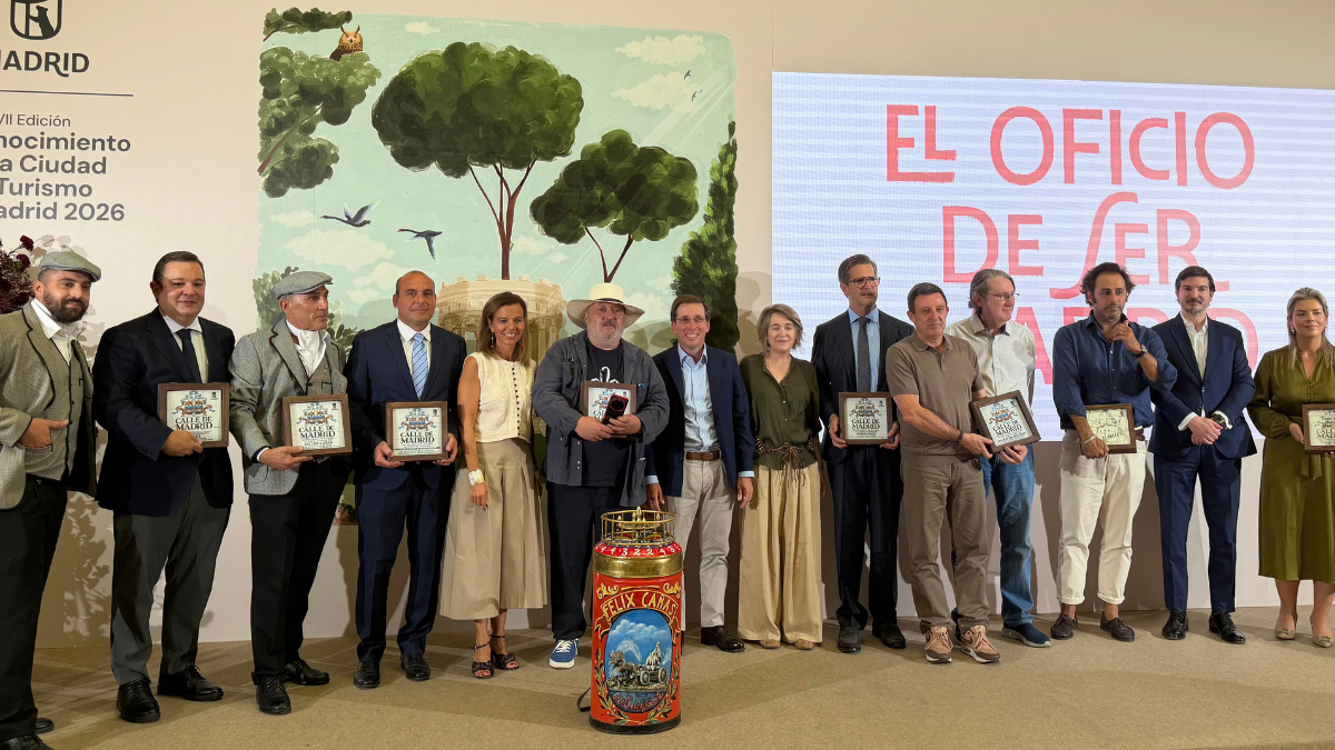 Todos los premiados en los Reconocimientos al Turismo por el Ayuntamiento de Madrid